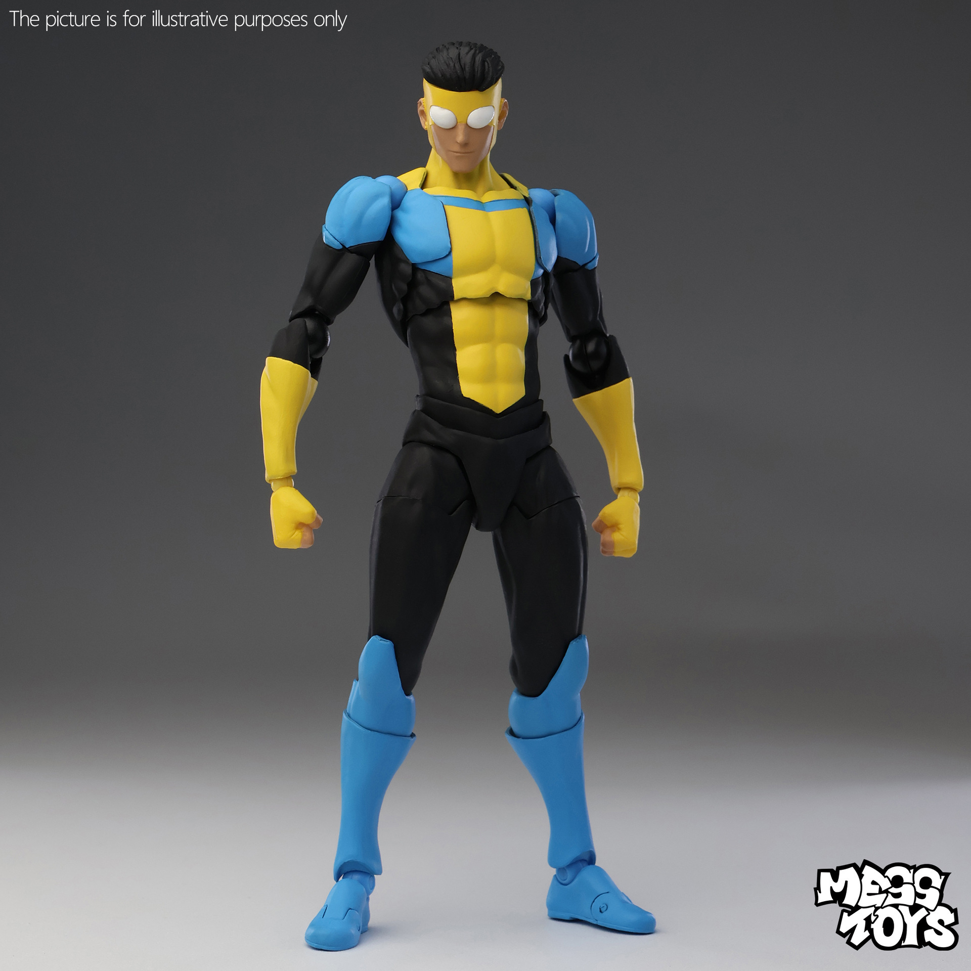 Mt garçon invincible jaune-noir