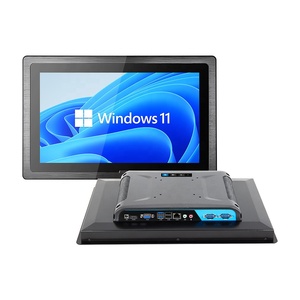 Máquina todo en uno de control de PC industrial Pantalla táctil capacitiva Configuración de PLC integrada Computadora táctil resistiva - Product Image 1