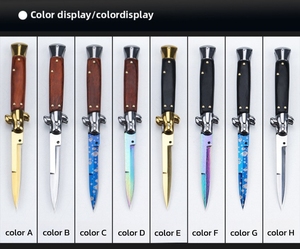 Độ Cứng Cao Thép Không Gỉ Săn Bắn Survival Dao Tự Vệ Dao Cho Ngoài Trời Cắm Trại Dao - Product Image 2