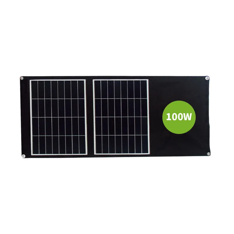 Распродажа портативная солнечная панель 100 Вт складная солнечная панель сумка для зарядки 100 Вт портативная складная солнечная панель
