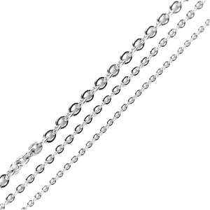 1 Meter Stainless Steel 1.5/2mm Width Oil Pressure <strong>Calabash</strong> <strong>Chains</strong> for DIY Jewelry Findings Necklace Making Accessories