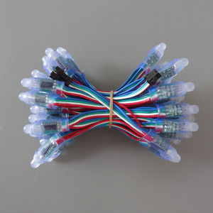 Full色クリスマス装飾12ミリメートルラウンドLEDピクセルucs1903 ws2811 ledストリングライト - Product Image 4