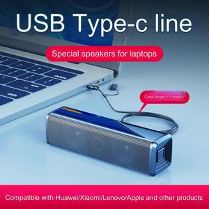 Многофункциональные колонки USB/Type-c BT5.0, сабвуфер, стерео портативные колонки для домашнего кинотеатра, звуковая система, звуковая панель - Product Image 2