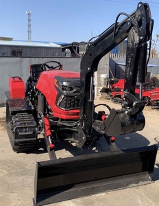 农用机械中国迷你旋耕机推土机履带式拖拉机25hp <span class=keywords><strong>50hp</strong></span> 60hp带挖掘机待售