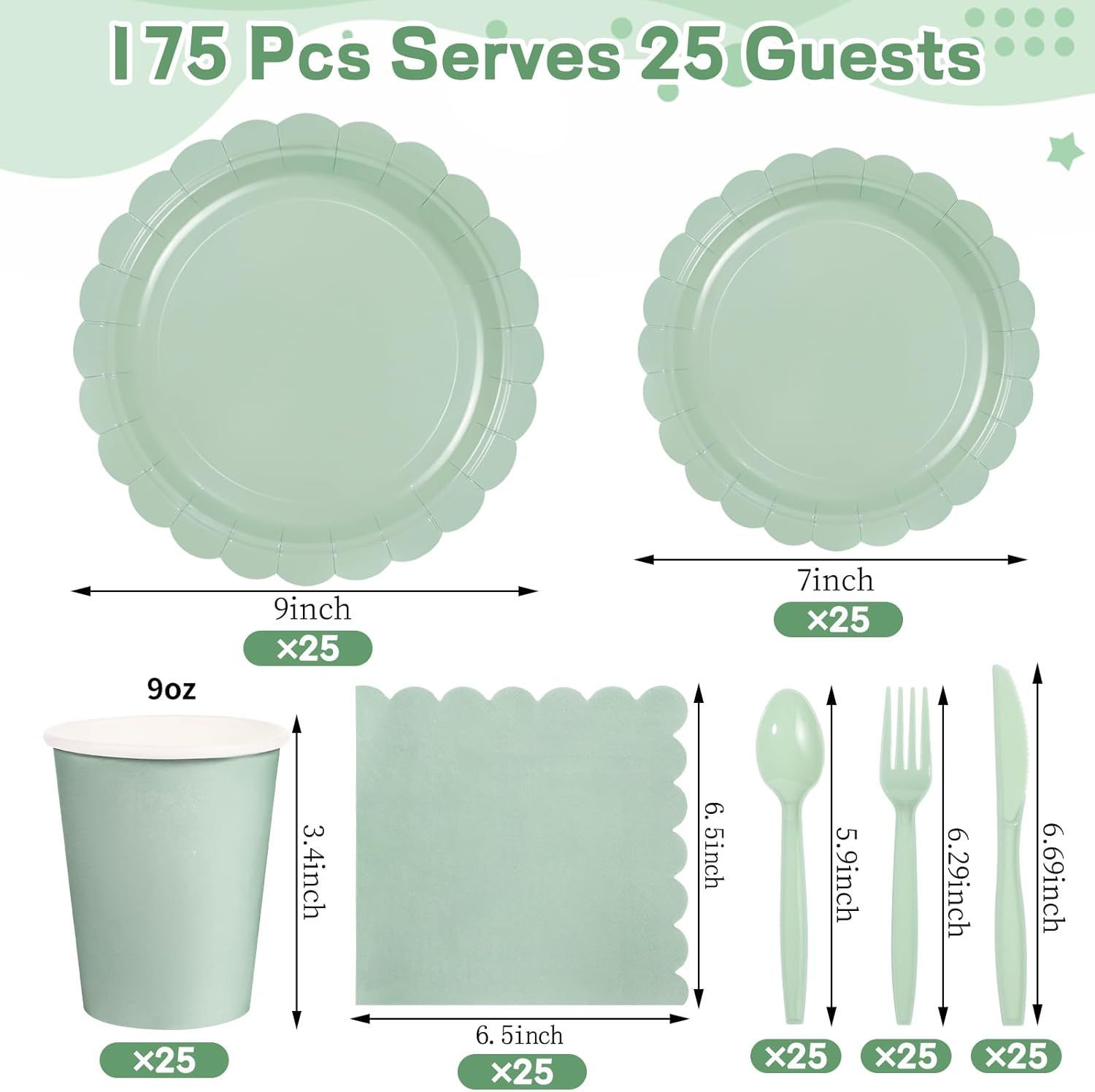 1 gris-verde 25 personas