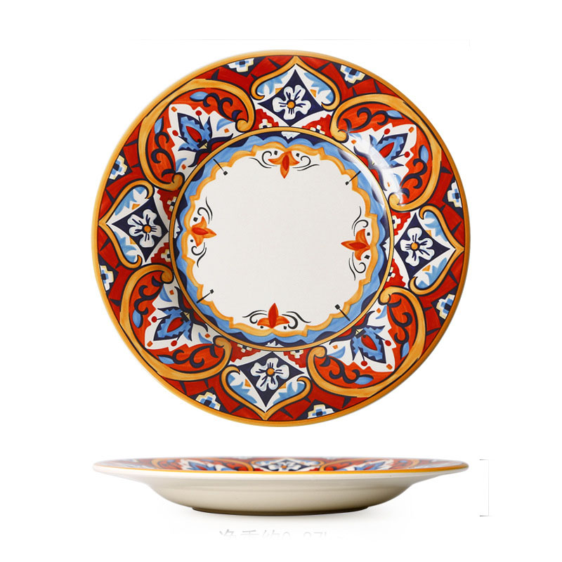 Assiette rouge