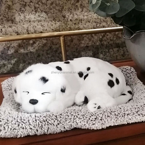 Adorable jouet en peluche Kawaii pour animaux de compagnie réaliste sieste chien peluche paresseux simulé dormir chiot décorations pour voiture - Product Image 5