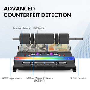 货币混合货币现金柜台机器价值柜台供应商混合美元纸币计数 - Product Image 3