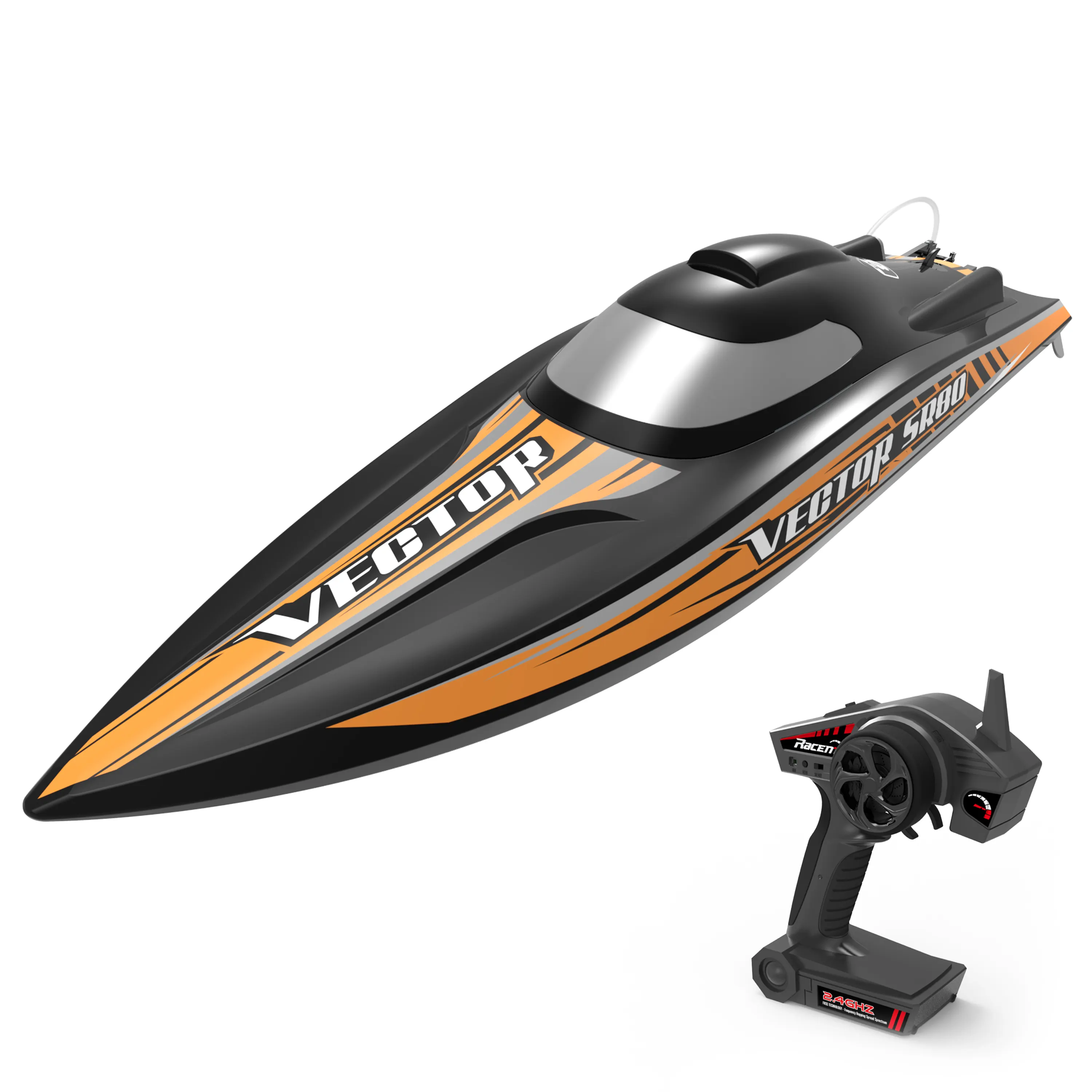 Self Righting Racing High Speed Brushless Strong ABS Unibody large scale Remote Control RC Boat 80km/h