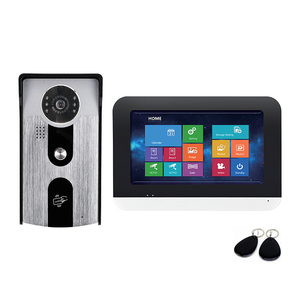 Venta caliente IP TCP Doorphone 7 pulgadas pantalla táctil completa 1080P Video intercomunicador Video puerta teléfono apartamento sistema de seguridad - Product Image 4