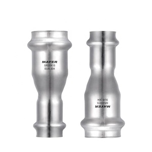 不锈钢 Propress v形管件配件同心减速器