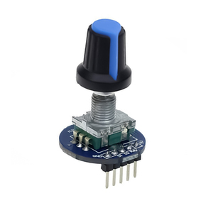 Development Brick <strong>Sensor</strong> ICs <strong>Rotary</strong> <strong>Encoder</strong> <strong>Module</strong> with Round Audio Potentiometer Knob Shaft <strong>Encoder</strong> Product - Product Image 1