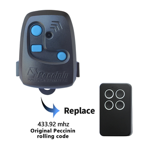 PECCININ RF porta del Garage telecomando 3 pulsanti 433MHz visiera Clip codice di rotolamento cancello telecomando - Product Image 5