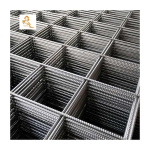 6 <strong>7</strong> 8 mm Plain Weave Steel Concrete <strong>Wire</strong> <strong>Mesh</strong> for Anti-Cracking Floor Heating Reinforcement Cut &amp; Bended Welded Bold Cement - Product Image 1