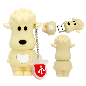 USB干支号メモリースティック32 64 128 4 8 16 256 Gb Pendrive Usb2.0 256 GB USBモンキー/豚/ウサギのフラッシュドライブミニギフト - Product Image 4