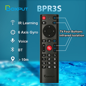 BOXPUT BPR3S BT Wireless Smart TV <strong>Remote</strong> <strong>Control</strong> Voice Gyroscope IR Isolation IR Learning Fly Air Mouse OTA for Smart TV Box PC