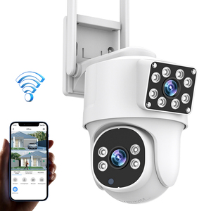 360 impermeable Cctv cámara de seguridad sistema de alarma de seguridad con sensores de movimiento Cámara simulada seguridad Wifi cámara de vigilancia Sv - Product Image 1