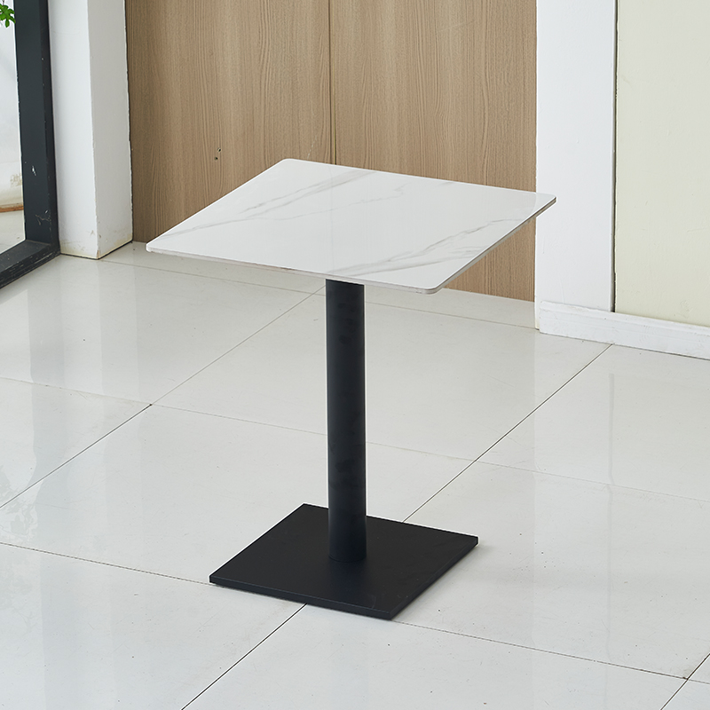 Snow mountain white 60*60*75 black base rock slab