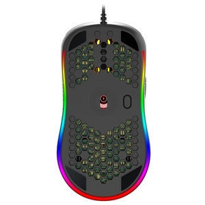 HXSJ X600 RGB Luminous Macro <strong>Programming</strong> Game Mouse 6 Key <strong>Computer</strong> Competitive Game Wired Mouse - Product Image 2