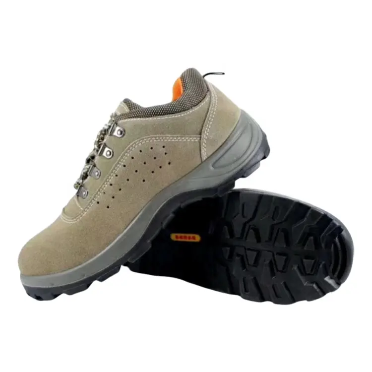 Zapatos de seguridad para el trabajo para hombre, calzado con punta de acero a prueba de perforaciones, antideslizante, transpirable, para construcción Industrial, deportes