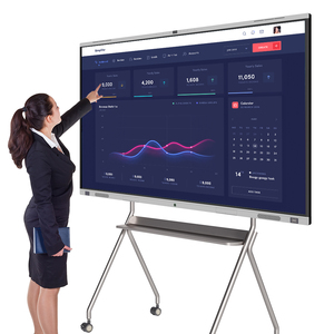 Lavagna interattiva da 100 pollici smart board interattiva con computer integrato smart whiteboard interact - Product Image 2
