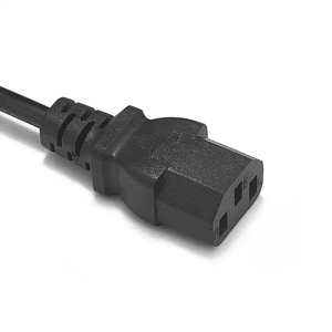America 3 Prong SJT NEMA 5-15P Power <strong>Cord</strong> <strong>18</strong> <strong>AWG</strong> US Standard Plug 3 Pin C13 Ac Us Power Cable for Computer Laptop - Product Image 3