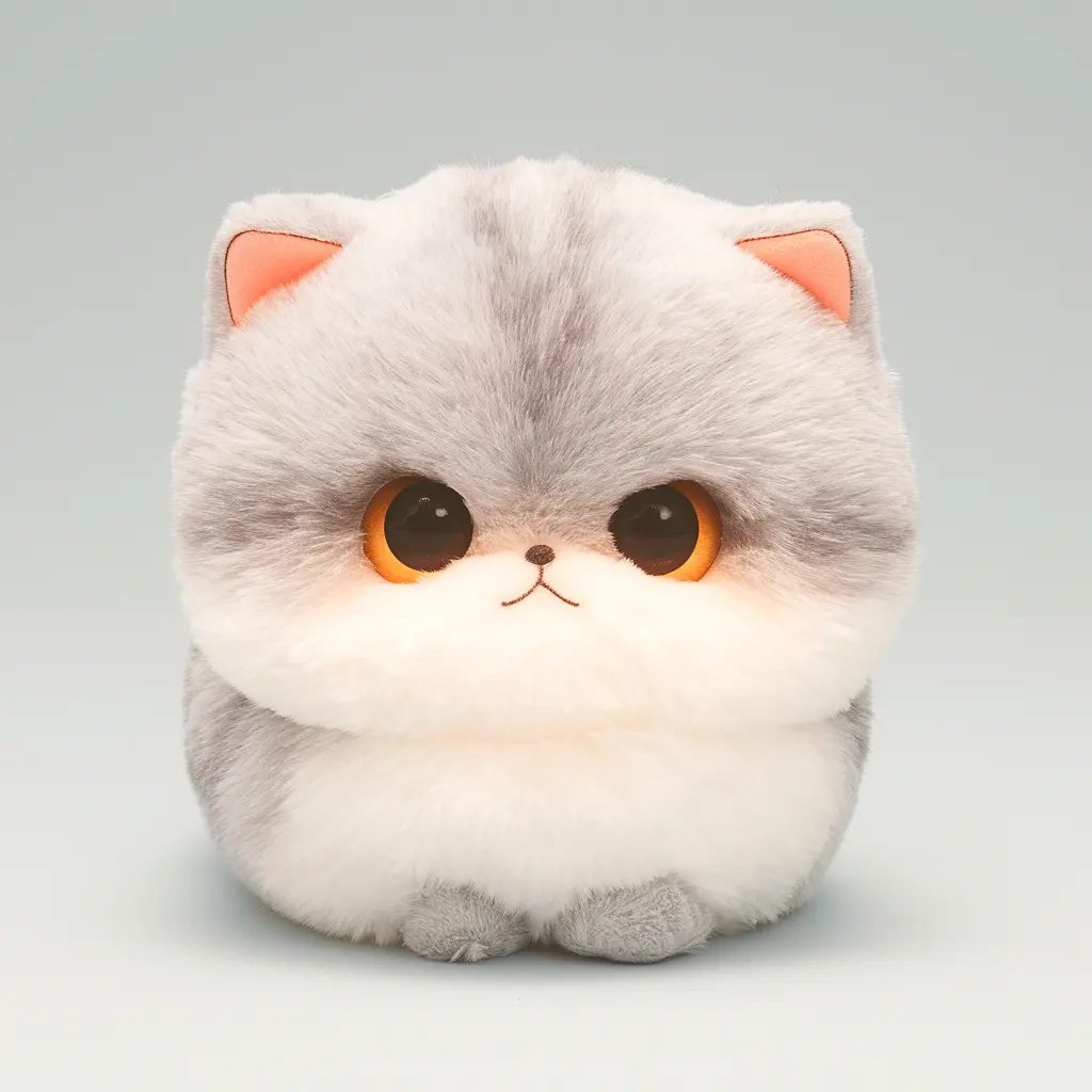 High Quality Custom Stuffed Plush Realistic Persian Cat Animal Dolls Christmas Gift Lovely Plush Toys