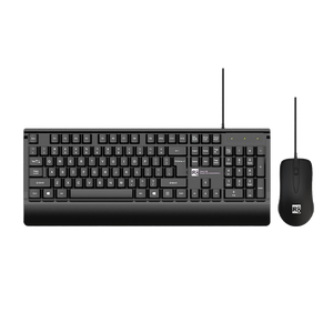 安価な2.4G有線USBオフィスコンピュータキーボードとマウスセットコンボサポート多言語バージョンキーボードとマウスコンボ - Product Image 1