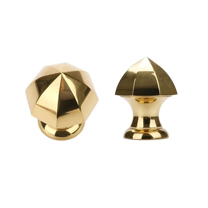 Polished Sleek Tip Customization Brass High Density And Durable Copper Knob Handle