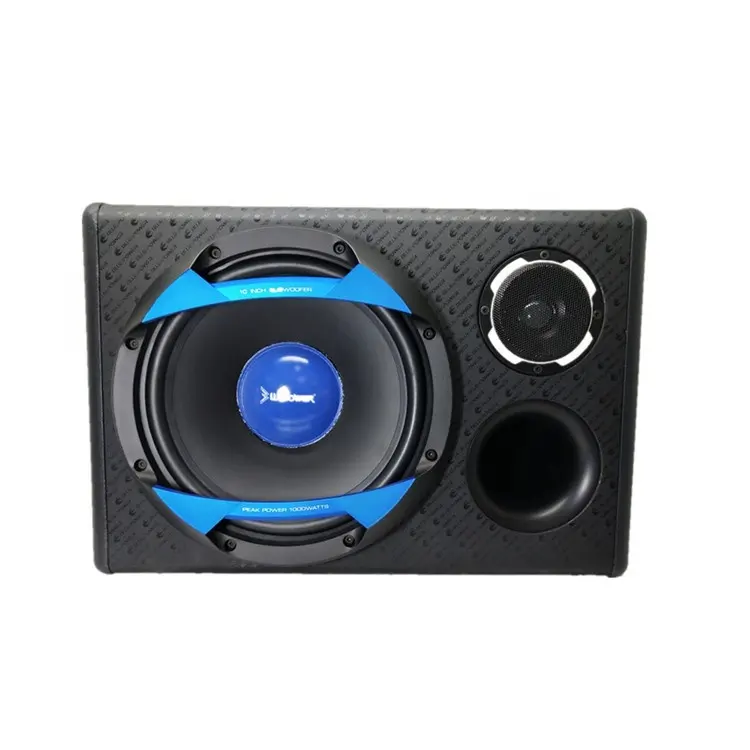 Ad Alte Prestazioni Per Auto Attivo Audio Altoparlanti Scatola di 10 pollici Subwoofer Auto