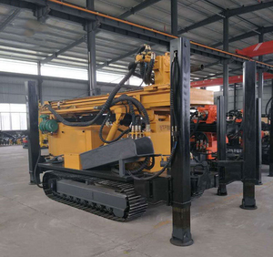 BDM-800T Model Track Mounted DTH Water Well Drilling Rig 800m <strong>Deep</strong> Diesel Engine Pump 380V <strong>Used</strong> for Rock <strong>Drill</strong> Drilling