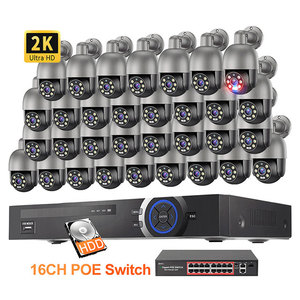 Sistema di telecamere CCTV 4K NVR 32 canali CCTV sistema di telecamere di allarme XMEye - Product Image 1