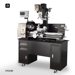 CTCX30 Máquina de Torno Multifuncional Horizontal 3 en 1 de Alta Precisión CE Estándar 220V 3 en 1 Combo de Torno - Product Image 3