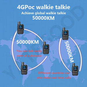 YATEGOOD G500 Portable Handheld Walkie Talkie Long Standby Intercom with No Distance Limit More 5000KM Covera 4G 5G <strong>Networks</strong> - Product Image 3