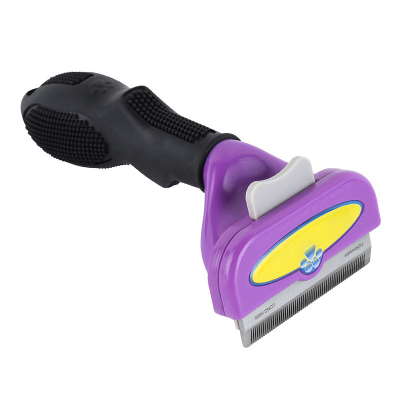 M Capelli lunghi per gatto viola