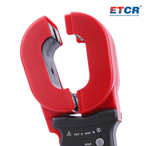 ETCR2000C+ เครื่องทดสอบความต้านทานกราวด์แบบแคลมป์ดิจิตอลมัลติฟังก์ชั่นสีดํา - Product Image 4