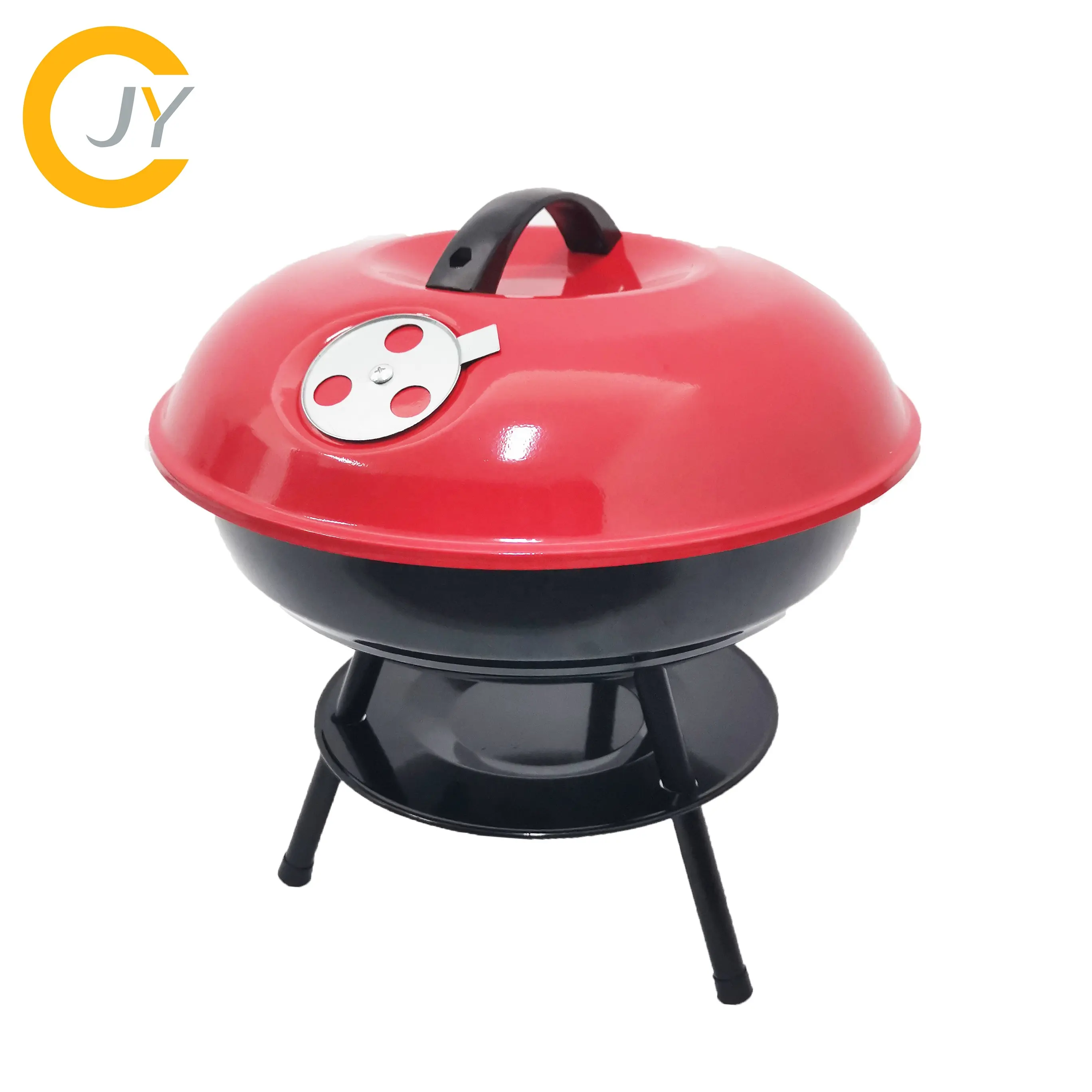 BARBECUE au charbon de bois pour balcon en acier au carbone portatif gril