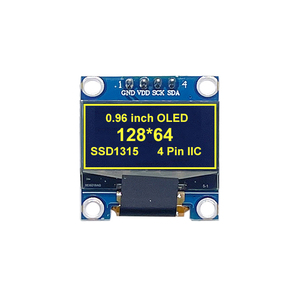 0.96 pollici 128*64 colore bianco blu giallo schermo PMOLED SSD1315 modulo LCD seriale con adattatore 4pin scheda Driver PCB - Product Image 3