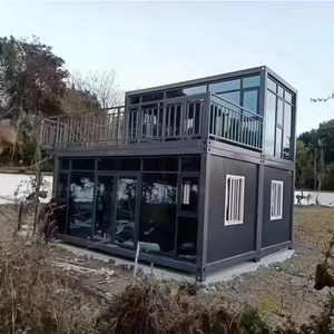 Flat Pack Prefab Glass <strong>House</strong> Office <strong>Container</strong> <strong>House</strong> Portable Prefabricated <strong>Houses</strong> Tiny Home <strong>Trailer</strong>