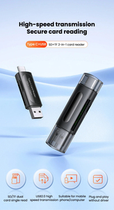 Micro TF SD <strong>Card</strong> Reader 2.0 USB with TF <strong>Card</strong> Slot USB2.0 <strong>Memory</strong> <strong>Card</strong> Reader for <strong>Computer</strong> <strong>Camera</strong> Android Phone Reader - Product Image 2