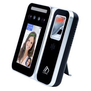 Detección de rostros en vivo Biométrica AI Face Time Asistencia Máquina Sistema de control de acceso de huellas dactilares Tarjeta RFID con WiFi TCP/IP