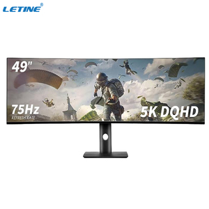 Monitor curvo Nano IPS de 49 pulgadas, 75HZ, 144HZ, para juegos, PC, ordenador, IPS, LCD de escritorio, LED, para uso en el hogar y la Oficina - Product Image 1
