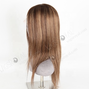 Wigsroyal tốt tóc giả trang web hoàn hảo chân tóc màu sắc tuyệt đẹp thẳng tóc giả tóc con người cho rụng tóc - Product Image 4