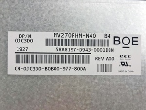Factory Original BOE MV270FHM-N40 27Inch <strong>LCD</strong> Modules 1920*1080 <strong>lcd</strong> <strong>display</strong> panel <strong>screen</strong> for <strong>Computer</strong> <strong>monitor</strong> replacement - Product Image 2