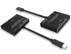 New <strong>KVM</strong> USB C Two-way <strong>Switch</strong> 1x2/2x1 USB <strong>3</strong>.<strong>1</strong> Spliter Data Video Switcher 8K PD 100W for PC Monitor Mobile Phone Multi-source