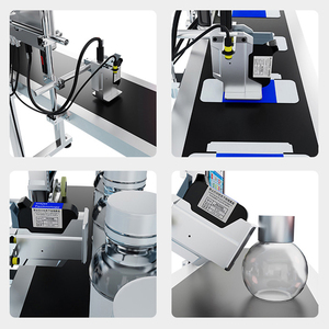 Online-Thermo tinten strahl drucker Industrie drucker Lebensmittel etikett Chargen nummer Datum Montagelinie Codier maschine - Product Image 4