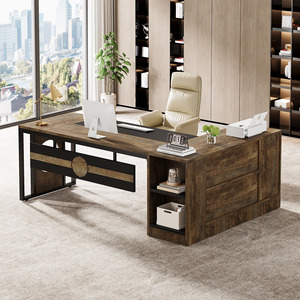 Sang trọng Điều Hành Văn phòng bảng schreibtisch ông chủ Văn phòng bàn ghế escritorios de oficina bảng văn phòng du lịch đồ nội thất văn phòng - Product Image 2