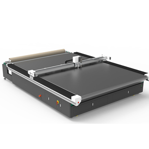 เครื่องตัดพล็อตเตอร์ดิจิตอล CNC อัตโนมัติสำหรับเครื่องตัดตาบอดสภาพใหม่พร้อมส่วนประกอบหลักของมอเตอร์และปั๊ม - Product Image 1