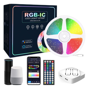 โรงงานมืออาชีพ5050 RGBIC กันน้ำ5 10 15 20เมตรสมาร์ท RGB RGBIC ที่มีสีสันแถบไฟ Led - Product Image 2