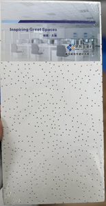 Thả gạch trần trang trí nội thất Acoustic sợi khoáng Acoustic tấm Trần rh99 Trần Hội Đồng Quản trị moistureproof - Product Image 3